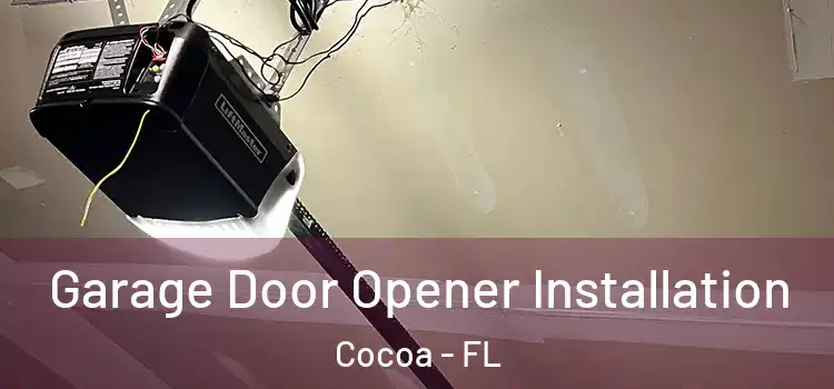  Garage Door Opener Installation Cocoa - FL