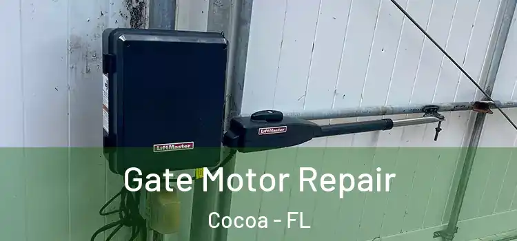  Gate Motor Repair Cocoa - FL