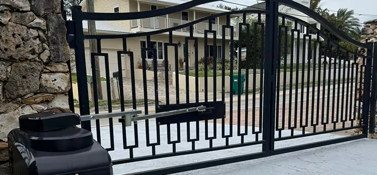 Swing Gate Opener with Keypad Cocoa