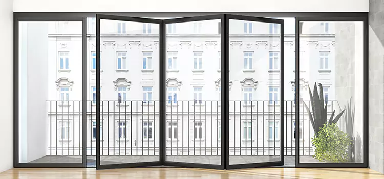 Premium Material Balcony Doors Cocoa