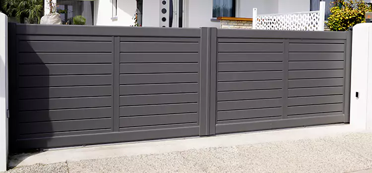 Automatic Gate Fence Cocoa