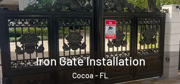 Iron Gate Installation Cocoa - FL